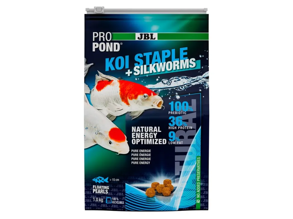JBL PROPOND KOI STAPLE+SILKWORMS 1,0kg Preiswert