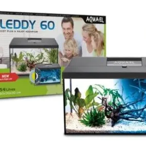 Aquarienset LEDDY Day&Night 60 schwarz 2.0 Neue Ware
