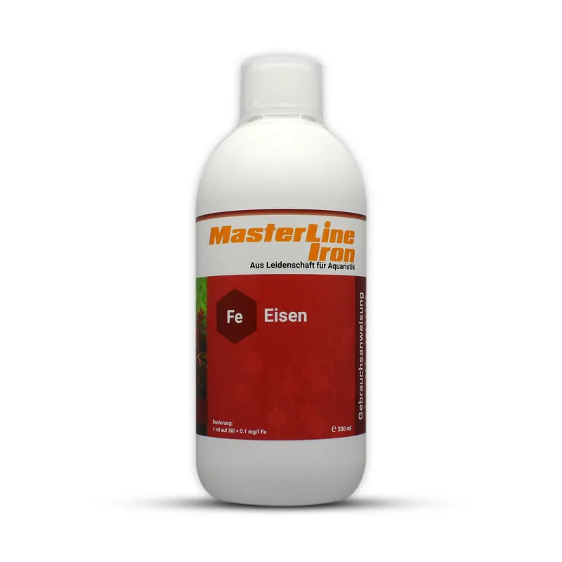 MasterLine Iron Eisen Pflanzendünger Aquarium 500 ml Meistverkauft