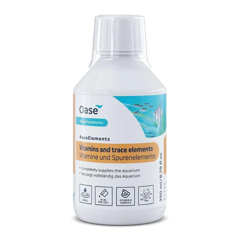 Direkt Vom Hersteller Oase AquaElements Vitamine+Spurenelem. 250ml