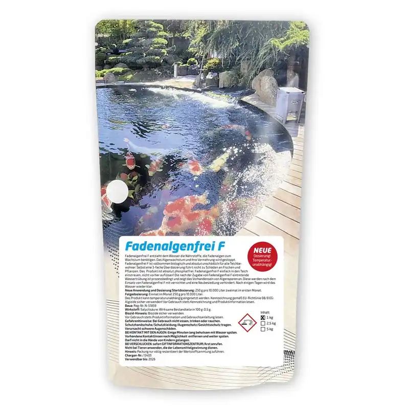 Pond Police Fadenalgenfrei F Teichwasserpflege 2.5 kg Echt