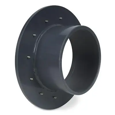 PVC Rohr Flansch extra schwere Qualität 125 mm Mega-Angebot