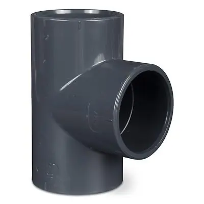 PVC Rohr T Stück 90° mit 3x Klebemuffe 25 mm Jetzt Bestellen