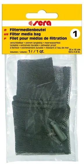 Sera Filtermedienbeutel 25 x 15 cm Neu