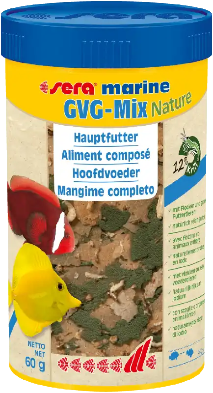 Sera marine GVG mix Nature Aquariumfutter 10 Liter Sichere Zahlung