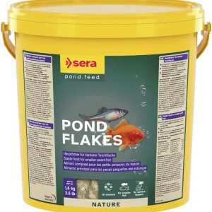 Sera Teich Flockenfutter für Teichfische 1 Liter Echt