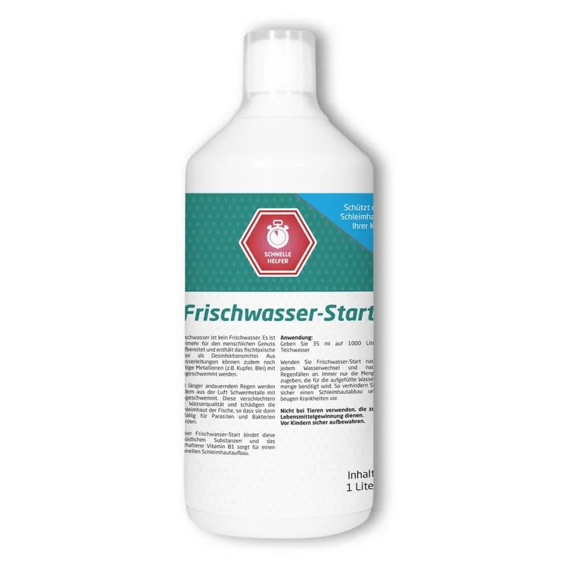 Schneller Versand Frischwasser Start Teichwasserpflege