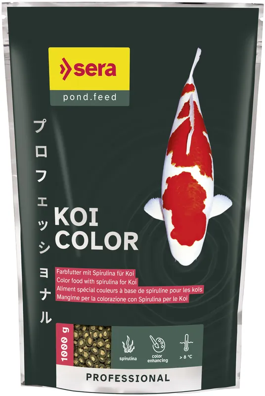 Sera Koi Professional Spirulina Farbfutter 1 kg Solange Der Vorrat Reicht