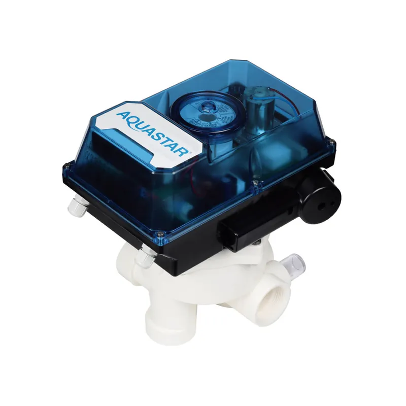Automatik Praher Filteranlagen Rückspülventil Air SM10 1 1/2" ABS schwarz Gewinde BSP. Top+Bottom Klebe PN3.5 NBR tpe 100-240 VAC Kracherpreis