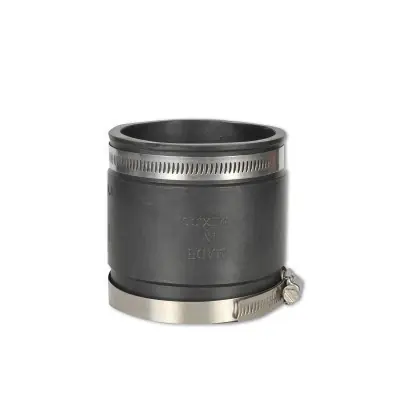 Günstig Flexible Rohr Muffe mit Spannring 32 mm