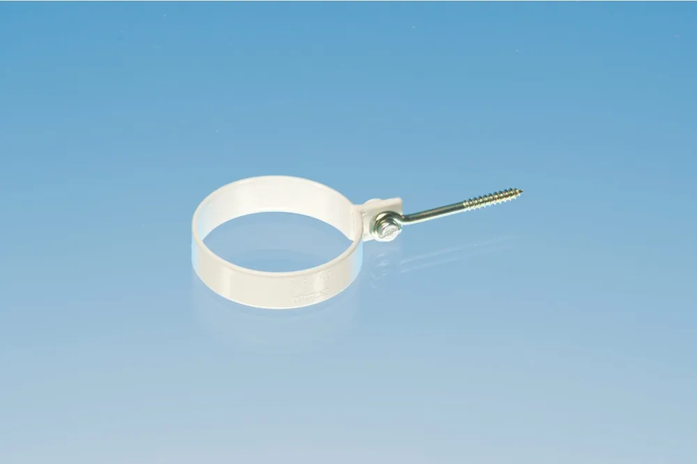 PVC Rohrschelle mit Ringschraube anthrazit-grau Wochenendangebot