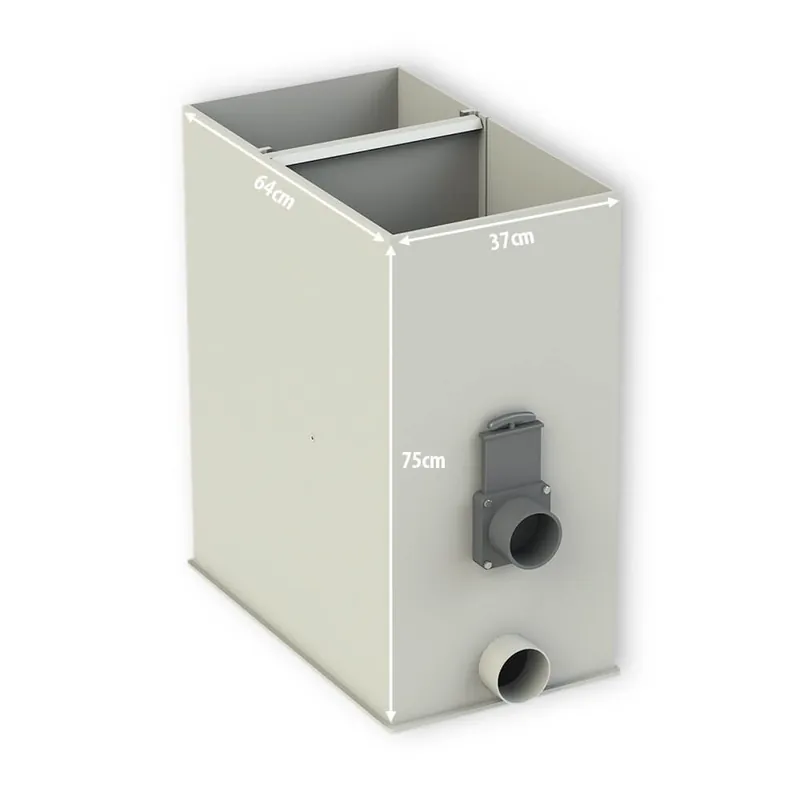 Echt Ultra Sieve Low Siebbogenfilter Schwerkraft Vorfilter mit Deckel