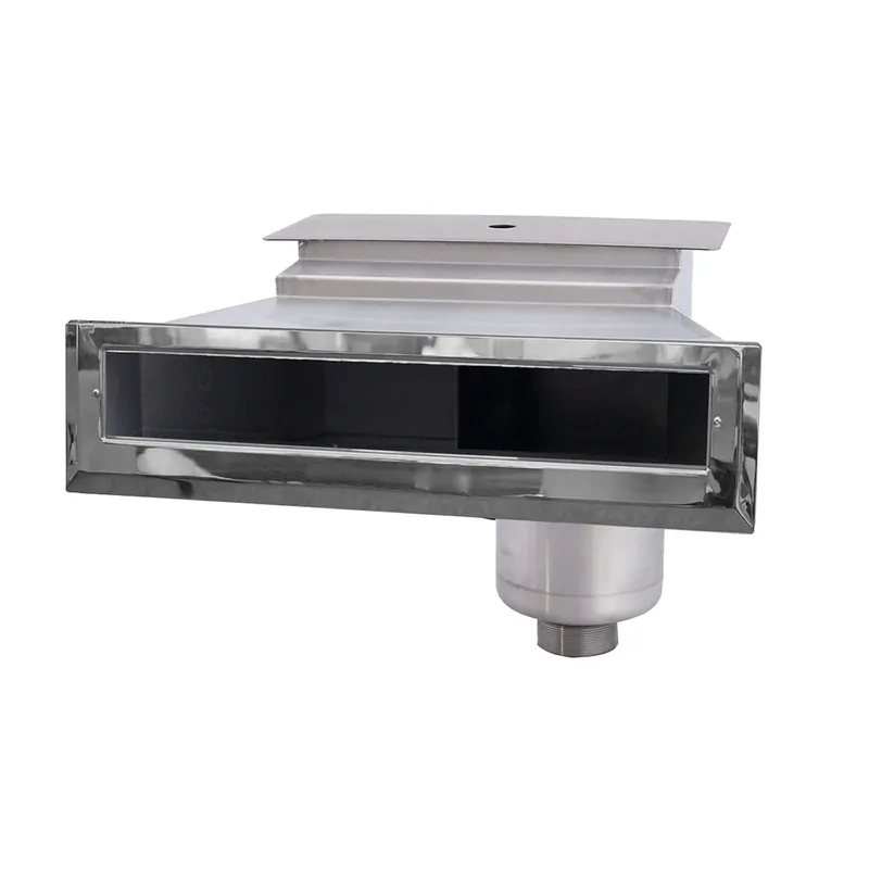 Neuheit Ocean Swimmingpool V4A Edelstahlskimmer High500