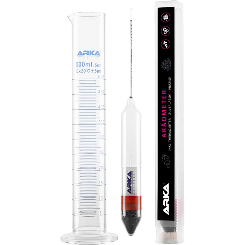 Arka Aräometer inkl. Messzylinder Markenprodukt