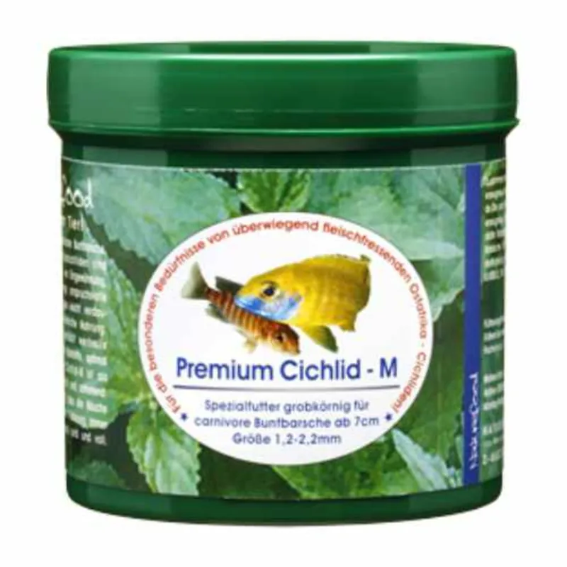 Neu Im Sortiment Naturefood Premium Cichlid medium - 95 g