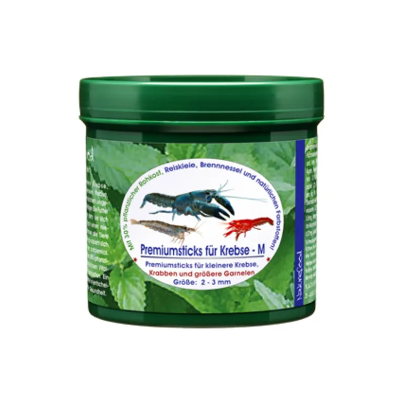 Naturefood Premium Sticks für Krebse medium - 140 g Günstig