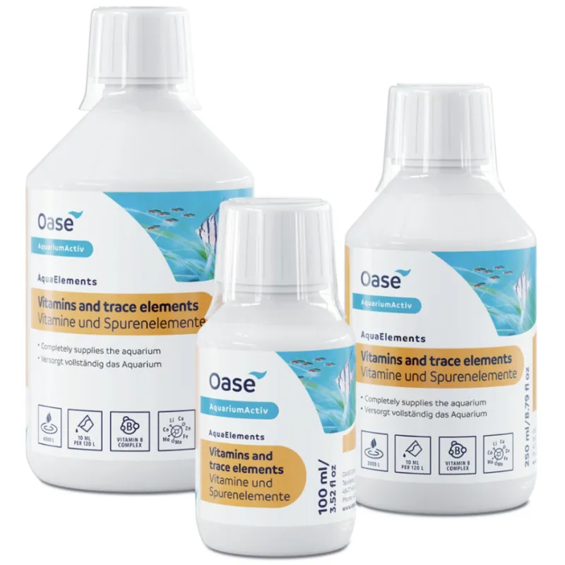 Knallerangebot Oase AquaElements Vitamine und Spurenelemente - 250ml für 3.000l