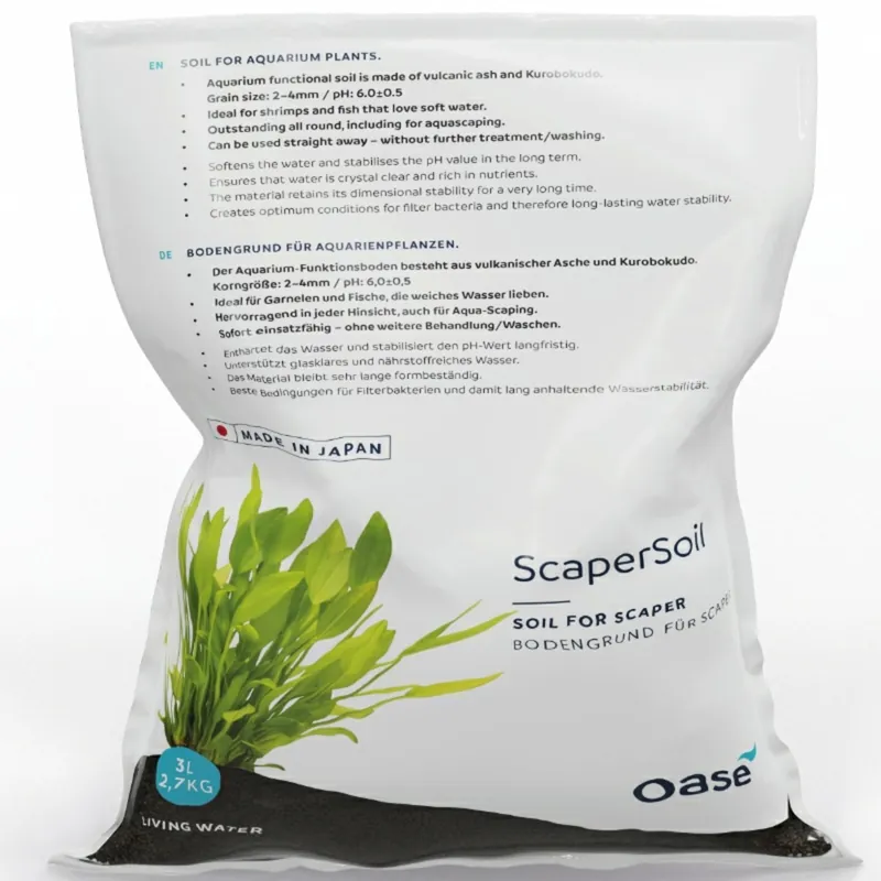 Oase Scaperline Soil schwarz 3l Bestseller