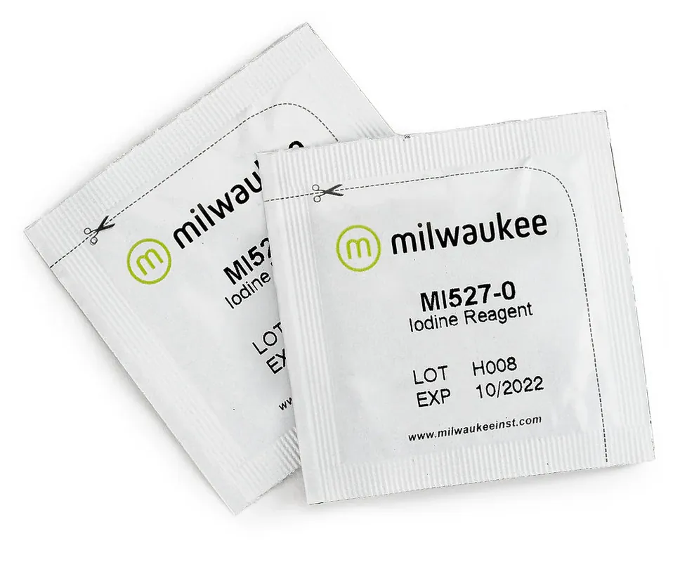 Milwaukee MI527-25 Pulverreagenz Iodin 25 Stk. Meistverkauft