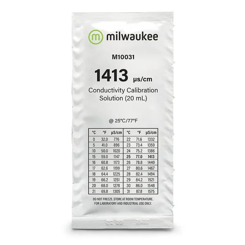 Nur Für Kurze Zeit Milwaukee Leitwert Kalibrierlösung 1413 ms/cm 25x20ml