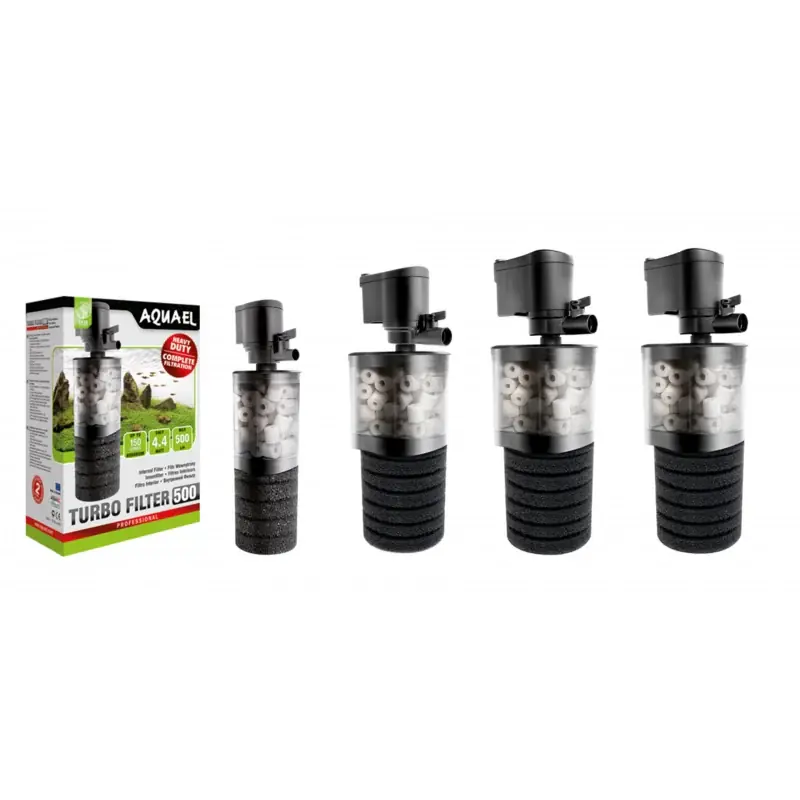 Aquael Turbo Filter ( 4 verschiedene Größen ) TURBO 500 Online Kaufen