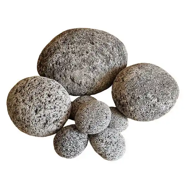 Black Pebbles / Zen Pebbles ( Preis pro Stück ) Körnung 7-9 cm Must-Have