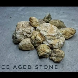 Geprüft Ice Aged Stones / Steine ( Preis pro Stück ) M 1.5kg-2.2kg