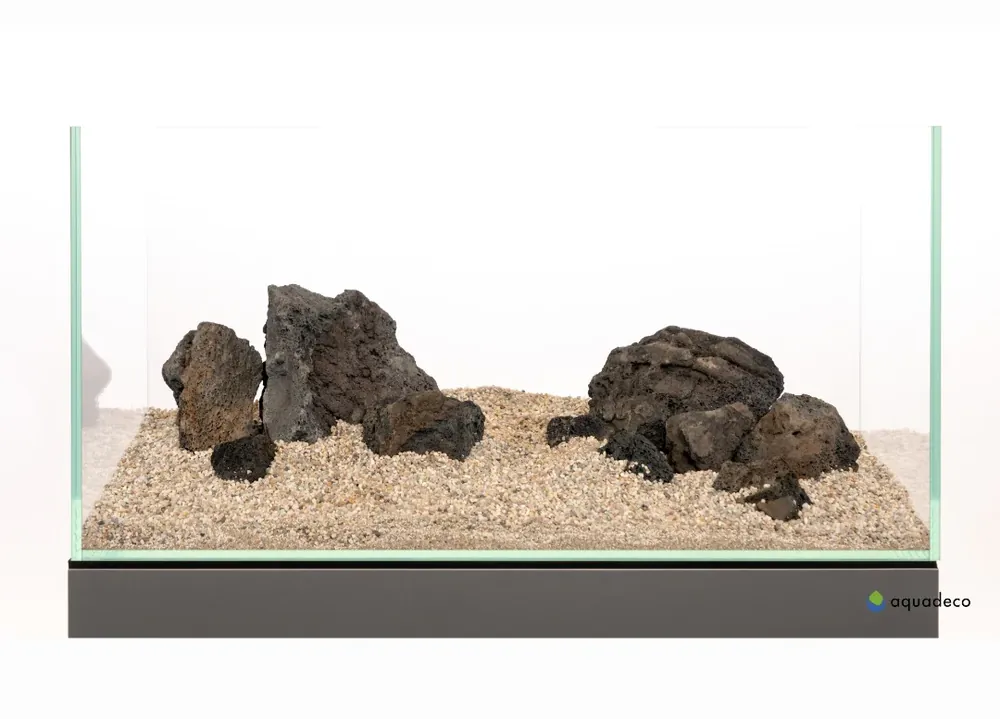Jetzt Bestellen Premium-Lava-Set schwarz ( verschiedene Größen ) Premium-Lava-Set schwarz (für 60 cm Aquarium)