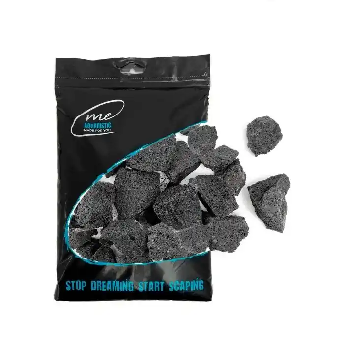 Me Nature Nano Detail Black Fuji Lava Stone (2kg) Neu Im Sortiment