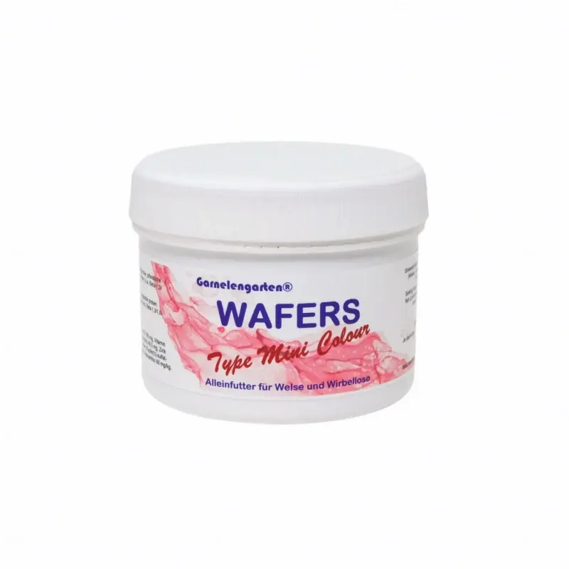 Zertifiziert Garnelengarten® Wafers Type Mini Colour