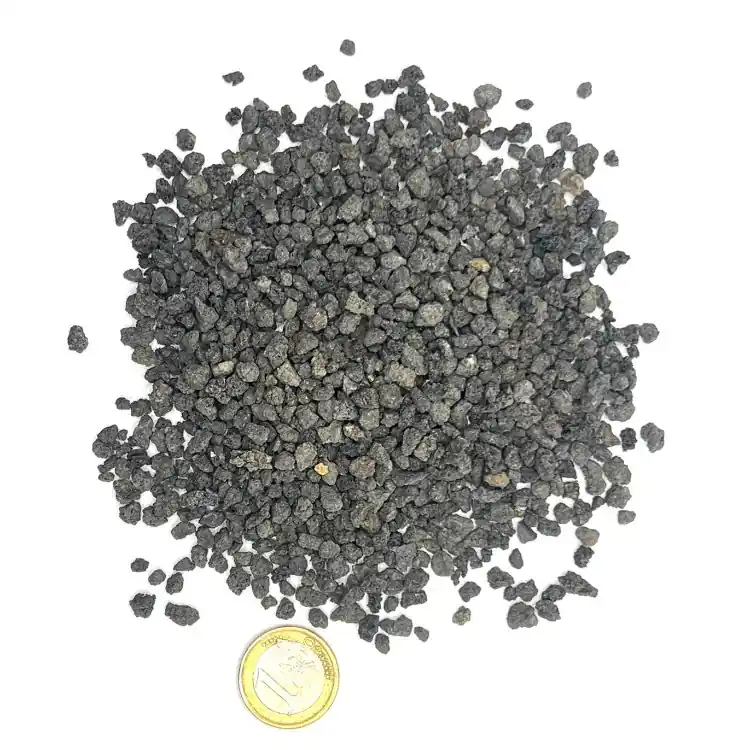 Rabatt Gravel Lava Black Volcano Mineral 3-6mm 1.5 kg Beutel