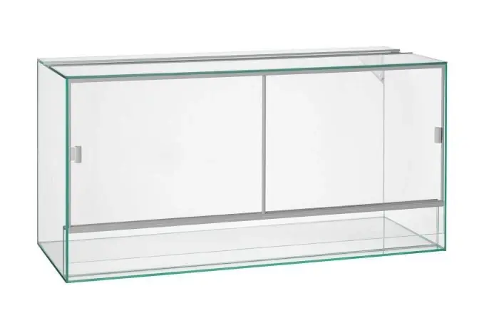 Zertifiziert Me Top-Glas Terrarium (40 x 30 x 30 cm) 3 mm