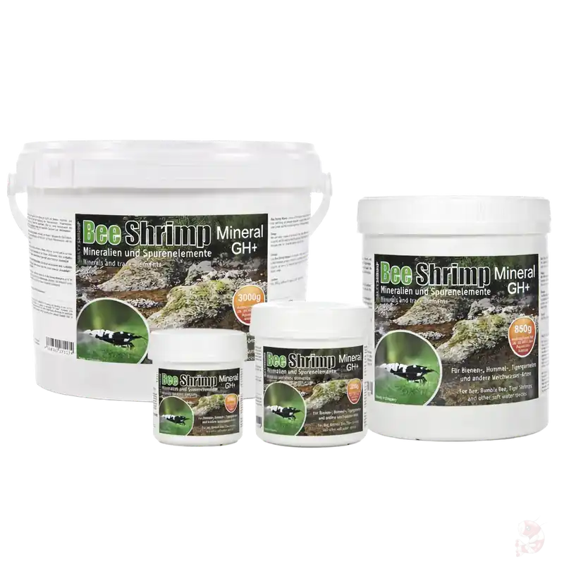 Salty Shrimp - Shrimp Mineral GH+ | Bienensalz für Weichwasser 110g Versand Am Gleichen Tag