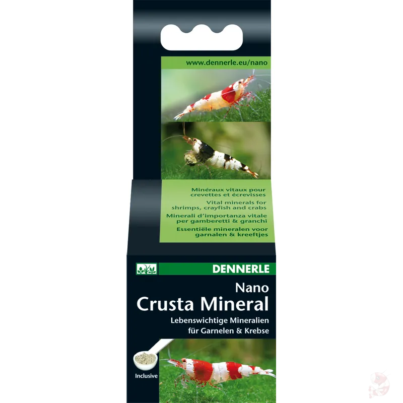 Dennerle Nano Crusta Mineral, 35 g | Mineralien für Garnelen & Krebse Letzte Chance