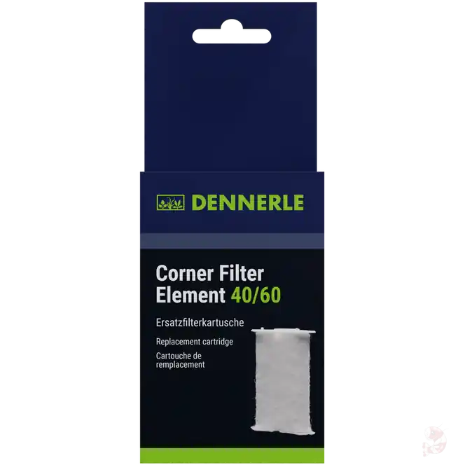 Preis Gesenkt Dennerle Corner Filter Element 40/60 | Ersatzfilterkartusche mit Spezialvlies