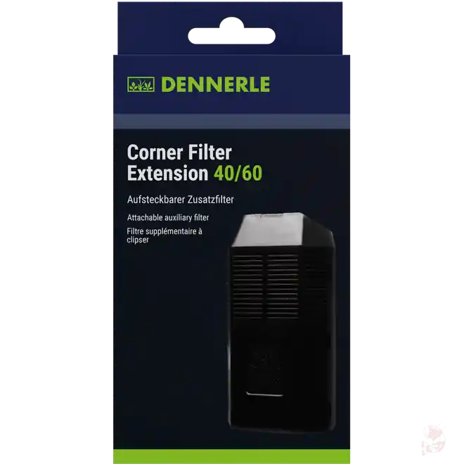 Dennerle Corner Filter Extension 40/60 | Zusatzmodul für mehr Filtervolumen Beliebt