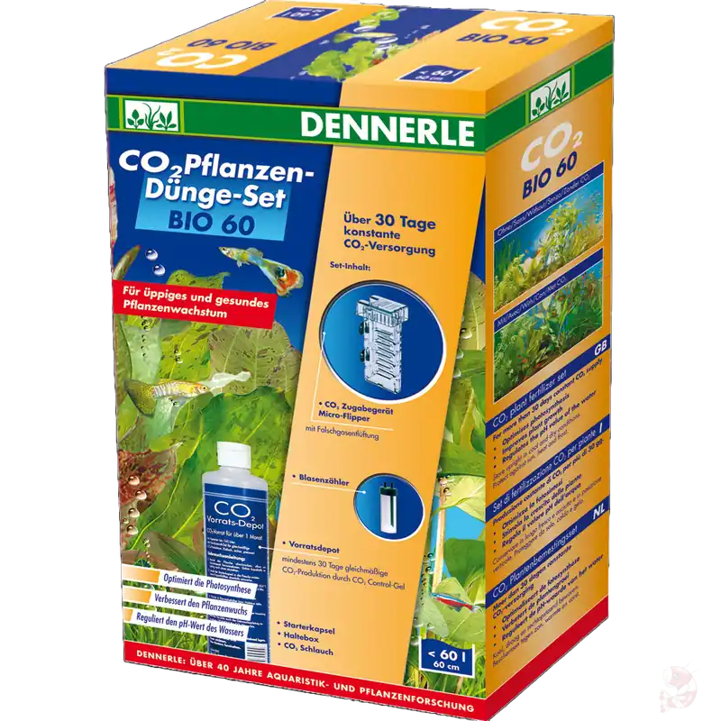 Dennerle CO2 Pflanzen-Dünge-Set BIO 60 Abverkauf
