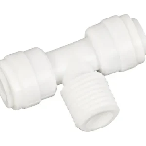 Sichere Zahlung T-Stück 1/4" x 1/4" AG x 1/4"
