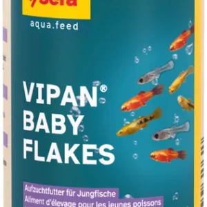 Jetzt Kaufen sera Vipan Baby Flakes, 50 ml | Aufzuchtfutter für Jungfische 50 ml
