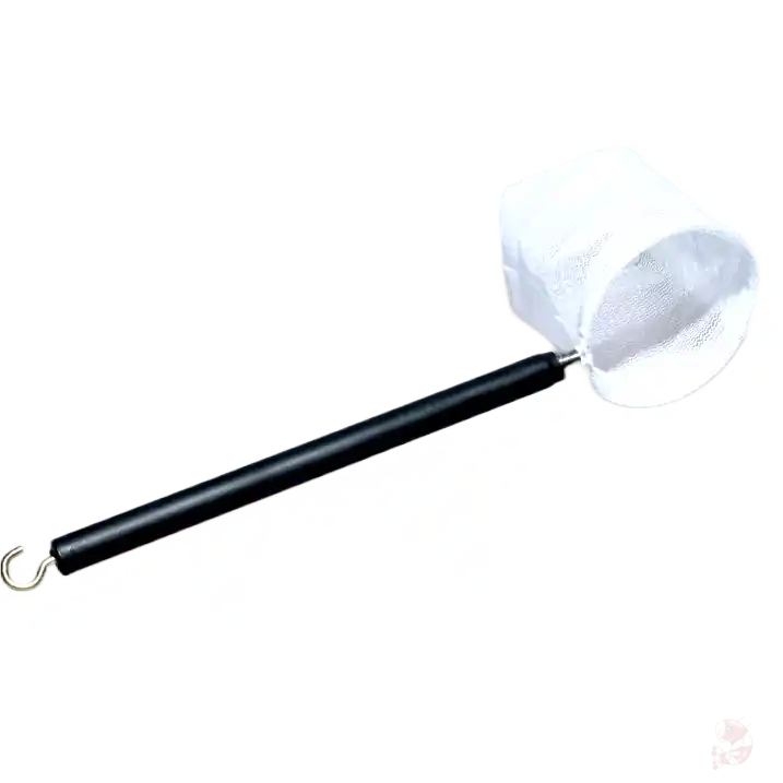 Zertifiziert Garnelen Tele-Kescher schwarz (Länge 21 - 54 cm)