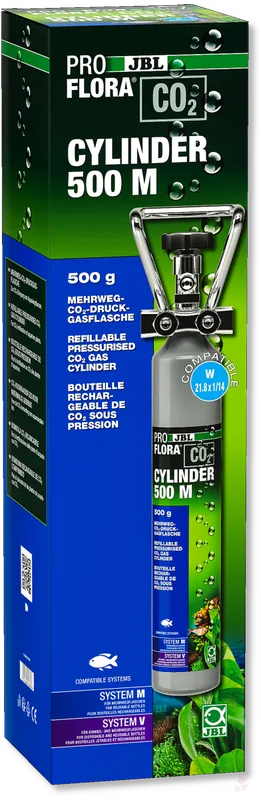 JBL Proflora CO2 Cylinder 500 M | 500g Mehrwegflasche Nur Für Kurze Zeit
