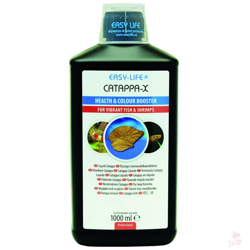 Wochenendangebot Easy-Life Catappa-X, 1000 ml | Flüssige Seemandelbaumblätter | Züchterpack Catappa - X 100 ml