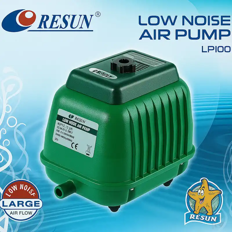 Jetzt Bestellen Resun LP-100 Membran-Luftkompressor | 8400l/h, 100W