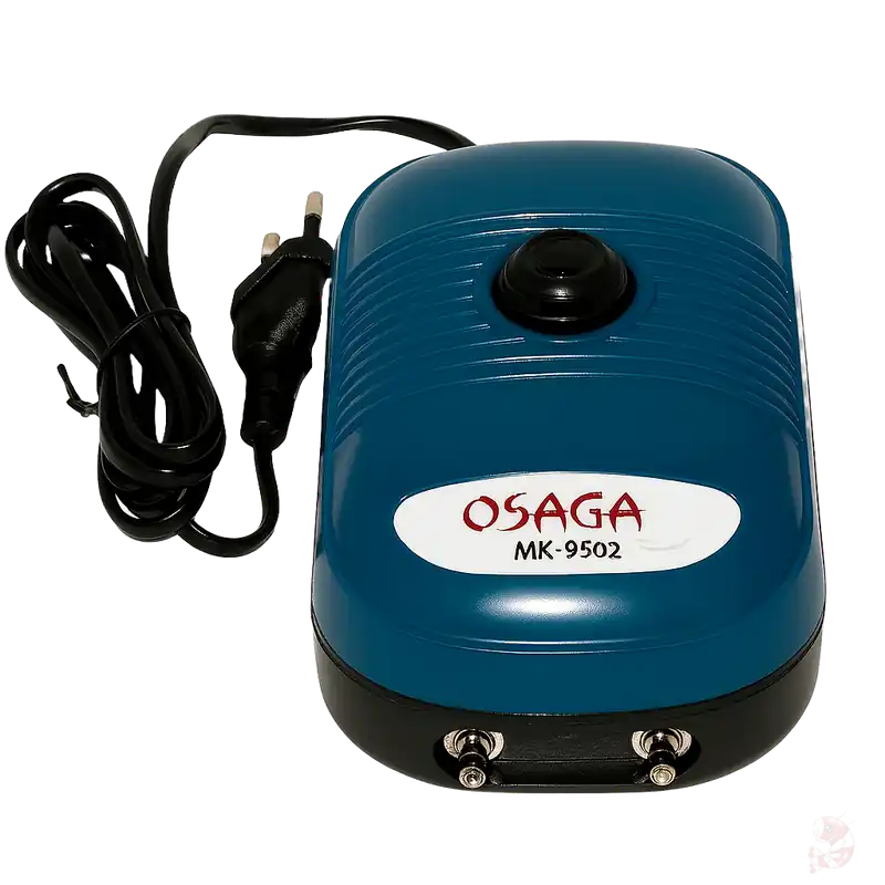 OSAGA Membrankompressor MK-9502 | 432 l/h, 5W, 2 Ausgänge Bestpreis