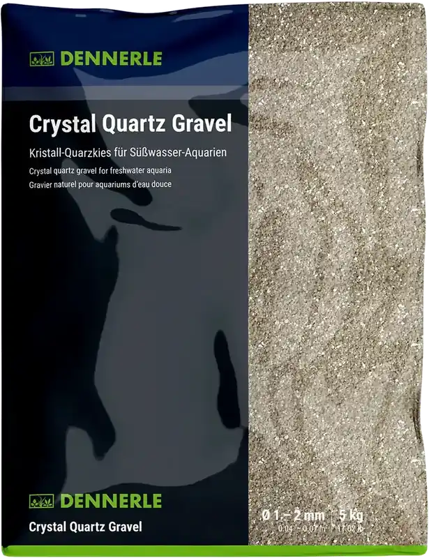 Geprüft Dennerle Kristall-Quarzkies - Naturweiß, 5 kg Beutel 5 kg Beutel