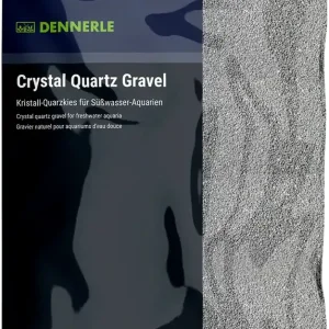 Dennerle Kristall-Quarzkies - Schiefergrau, 10 kg Beutel 5 kg Beutel Neuheit