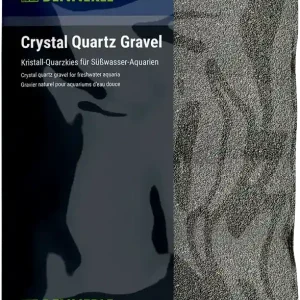 Abverkauf Dennerle Kristall-Quarzkies - Diamantschwarz, 5 kg Beutel 5 kg Beutel