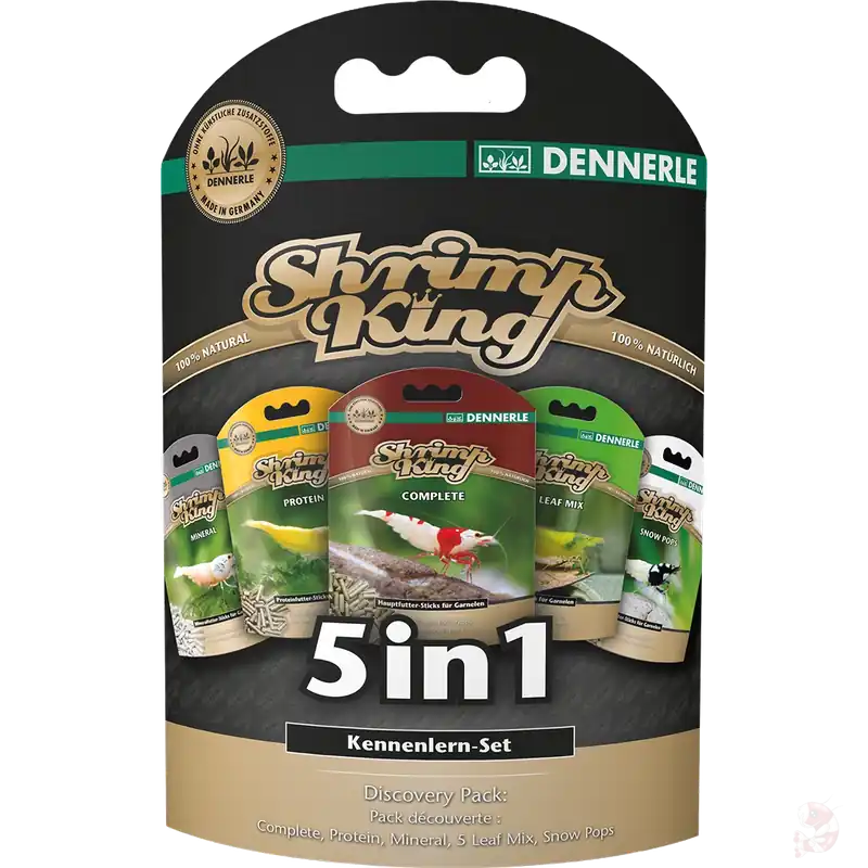 Aktuell Dennerle Shrimp King 5 in 1 - Kennenlern-Set, 30 g