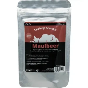 GlasGarten Shrimp Snacks Maulbeer, 30g Mega-Angebot