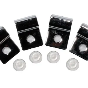 Hooks - Edelstahlhaken verschiedene (Glasabdeckung Halter) 10 mm Schnäppchen